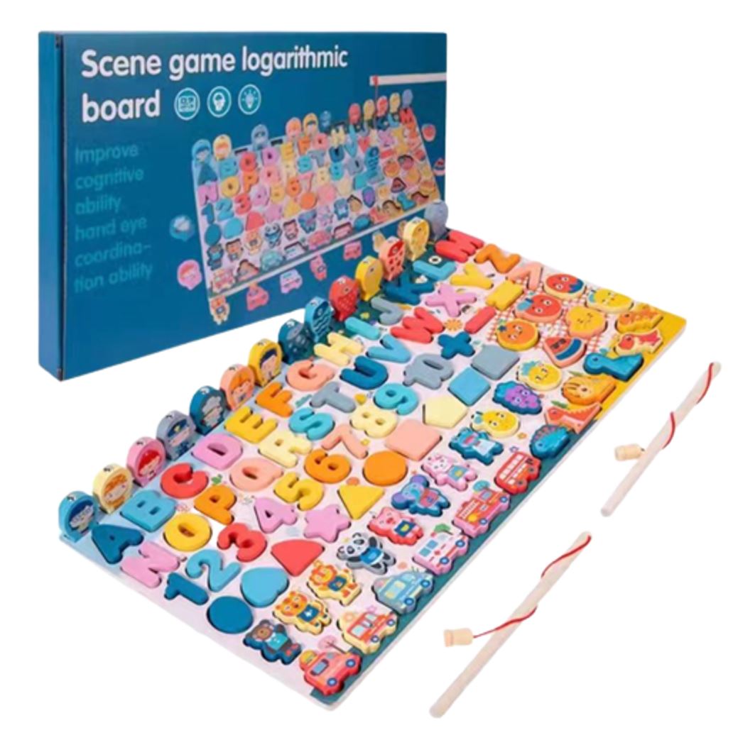 Puzzle Kayu Mainan Edukasi Anak Montessori Puzzle